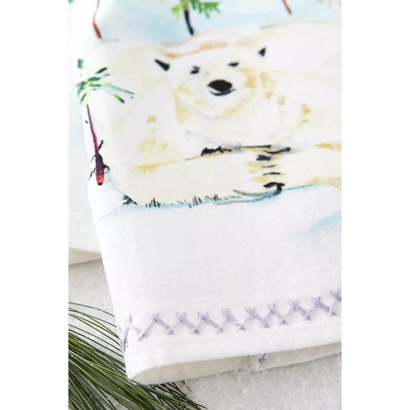 Anthropologie Winterland Tea Towel - Picture 2 of 6